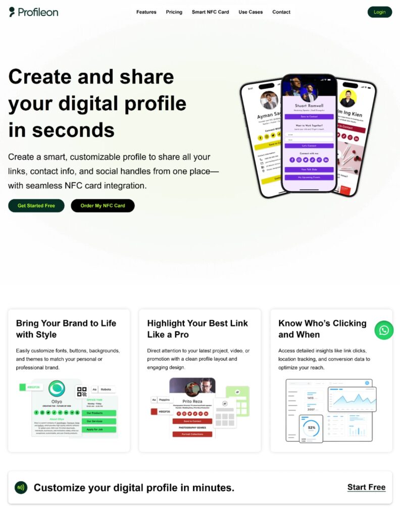 Profileon | Case Study by Abdul Malik Web Developer